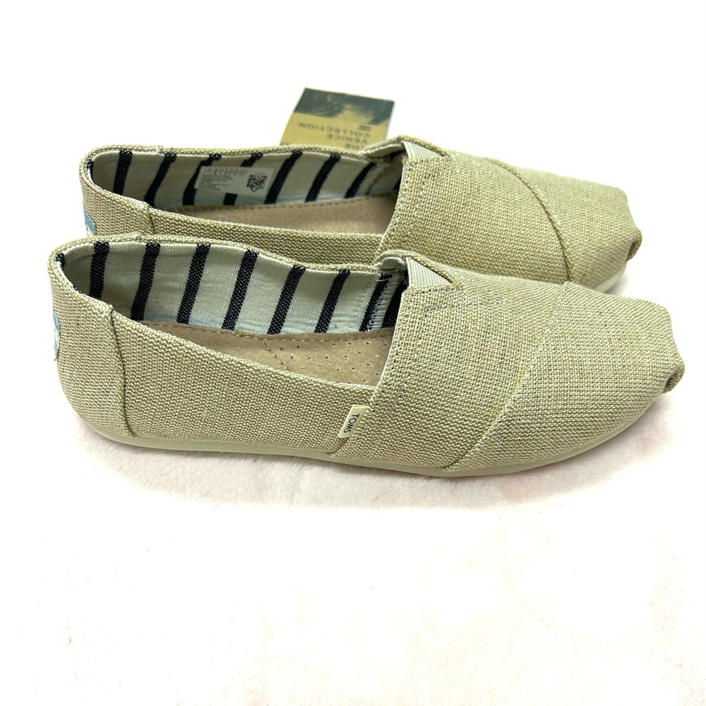 TOMS Classic Natural Heritage Canvas Slip-Ons - The Venice Collection - Picture 4 of 9